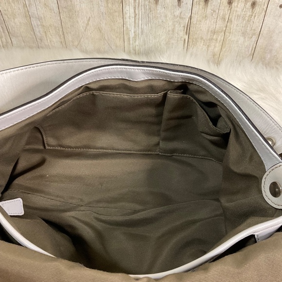 Coach Soho Pleated Signature Flap Shoulder Bag - Picture 8 of 12